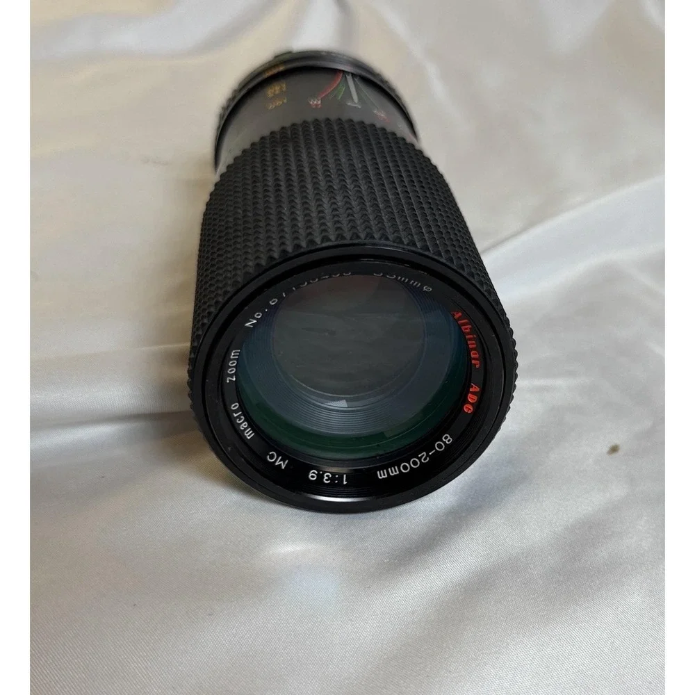 Vintage Albinar ADG 8-200mm f/3.9 MC Macro Zoom Lens No. 87158453